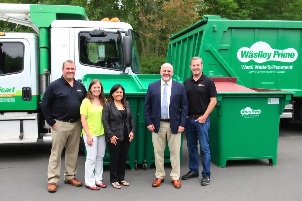 Matthevario waste management team in Danbury CT